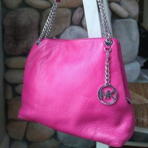 Michael Kors Hot Pink/Fuchsia Shoulder Bag
